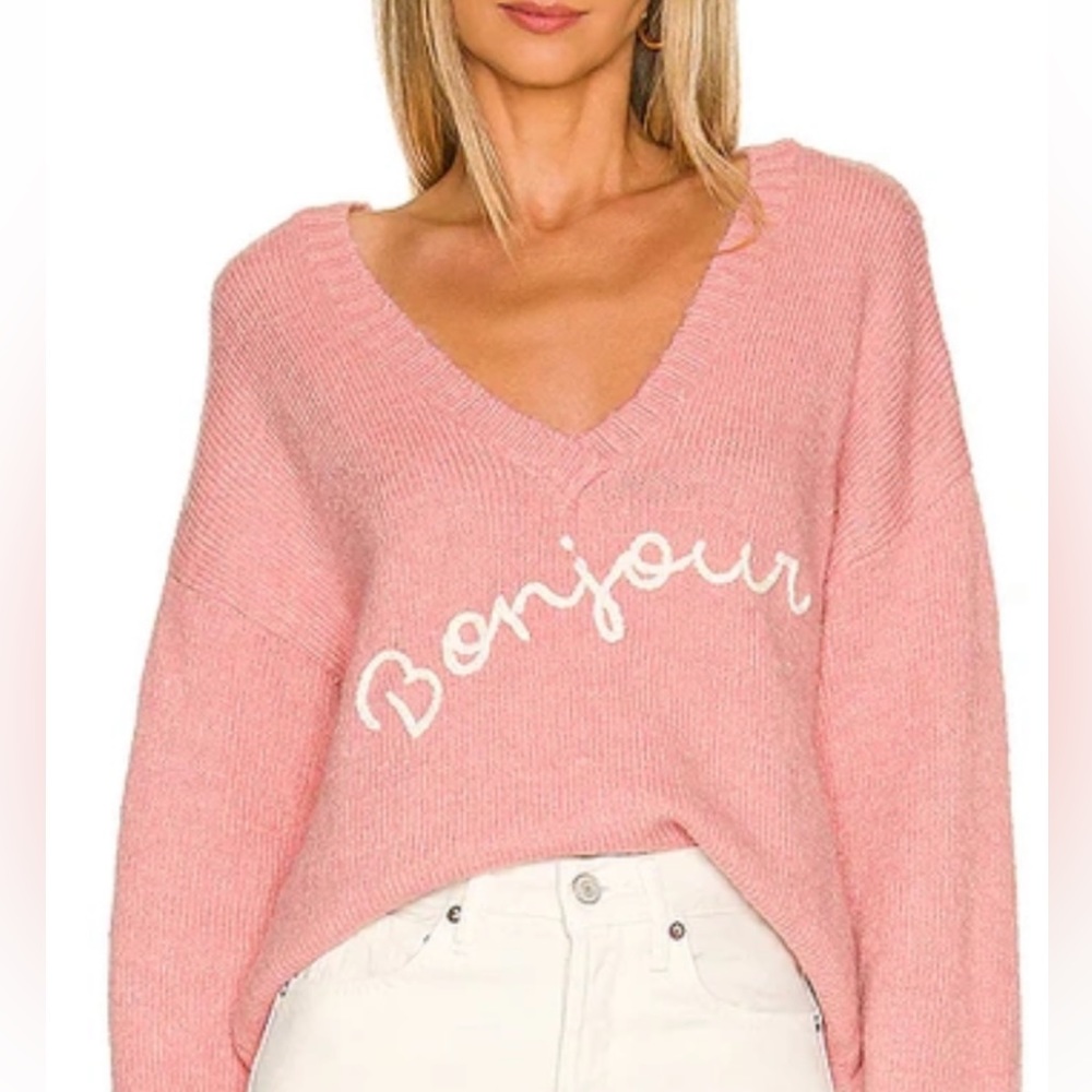 Wildfox Couture Women's Bonjour Prudence Sweater Size L